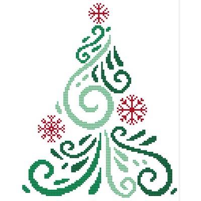 Art Deco Tree 4